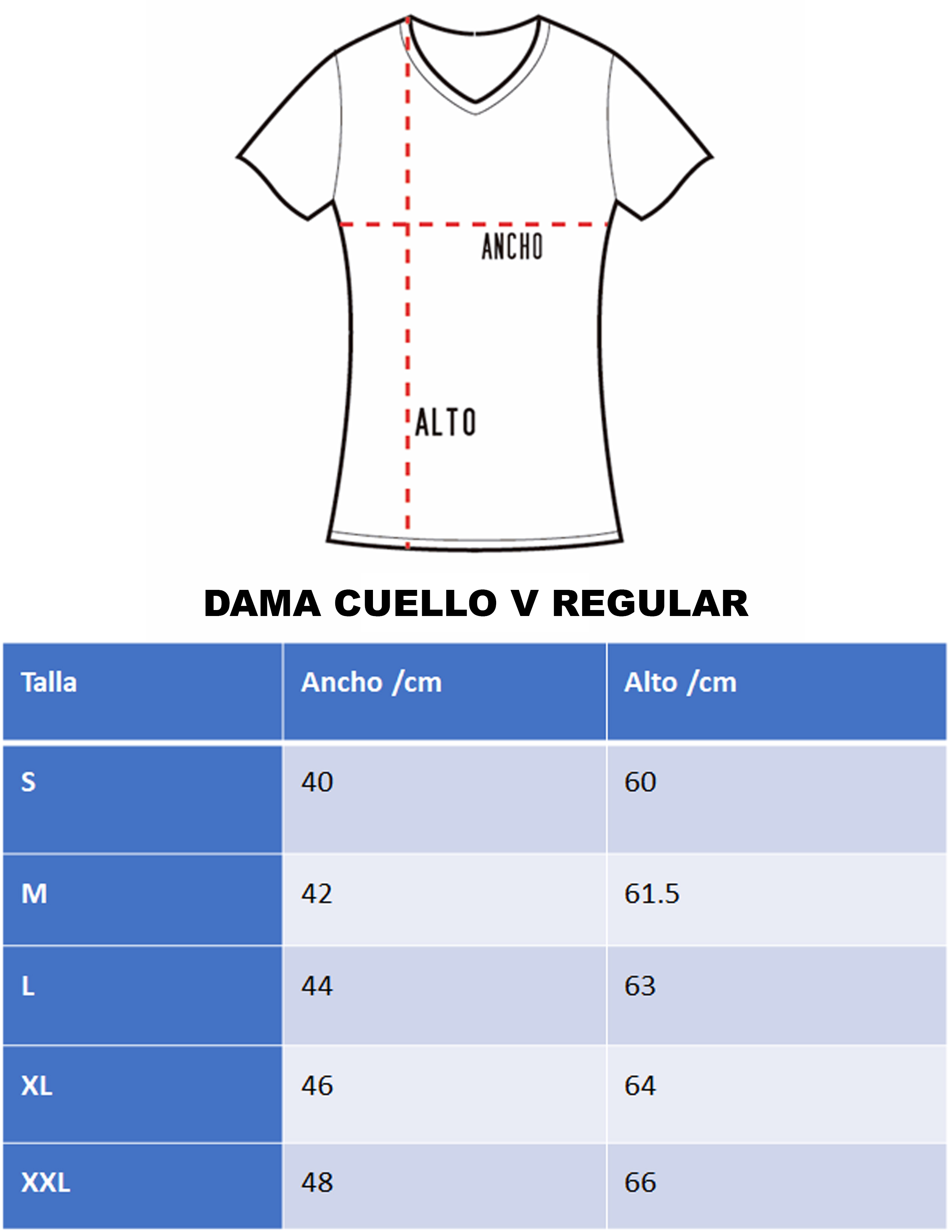 Playera blanca discount cuello v dama